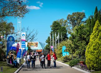 Se viene el último fin de semana de la Fiesta Nacional de la Flor, que ya convocó a más de 50 mil personas