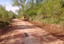 Se intensifican los trabajos de pavimentación en las principales calles del distrito de Escobar