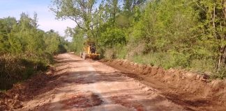 Se intensifican los trabajos de pavimentación en las principales calles del distrito de Escobar