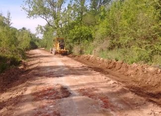 Se intensifican los trabajos de pavimentación en las principales calles del distrito de Escobar