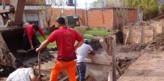 Siguen las tareas hidráulicas en distintos puntos del distrito para evitar inundaciones