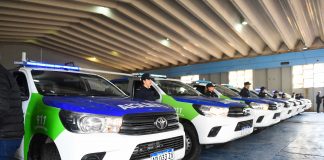 Escobar renovó 14 móviles policiales que patrullarán todo el distrito