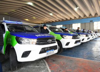 Escobar renovó 14 móviles policiales que patrullarán todo el distrito