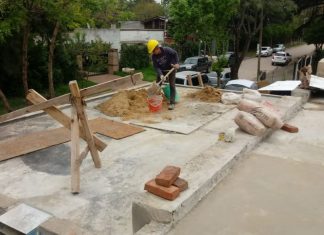 Continúa el plan de mejoras y arreglos en las instituciones educativas del partido de Escobar