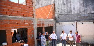 Avanza la construcción del nuevo Centro Cívico en Garín y la futura Oficina de Licencias de Conducir en Belén de Escobar