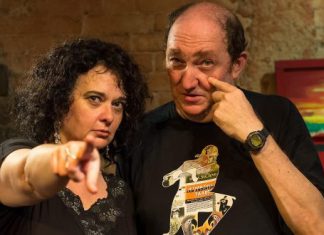 Adrián Stoppelman y Bibiana Tonnelier presentan su show «Gente de M..», en Escobar