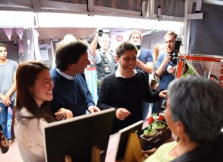 Sujarchuk recibió al Diputado Nacional Axel Kicillof y juntos recorrieron obras municipales de Escobar