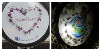 Exposición de trabajos en vitrofusión “Con el arte, una puerta al mundo”, en Casa de la Cultura