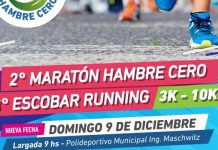 2º Maratón Hambre Cero y 3º Escobar Running 3K – 10K 2º Maratón Hambre Cero y 3º Escobar Running 3K – 10K