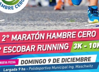 2º Maratón Hambre Cero y 3º Escobar Running 3K – 10K 2º Maratón Hambre Cero y 3º Escobar Running 3K – 10K