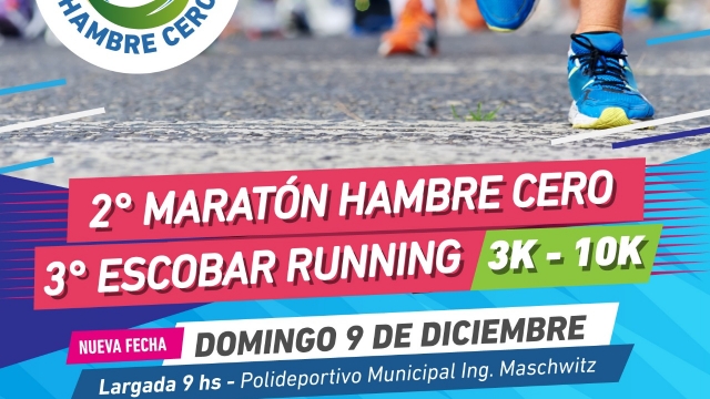 2º Maratón Hambre Cero y 3º Escobar Running 3K – 10K 2º Maratón Hambre Cero y 3º Escobar Running 3K – 10K