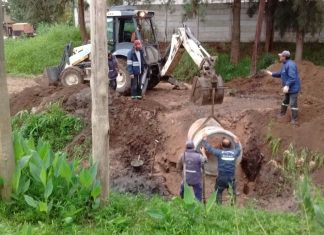 Avanzan los trabajos de mejora integral del espacio público en todo el distrito