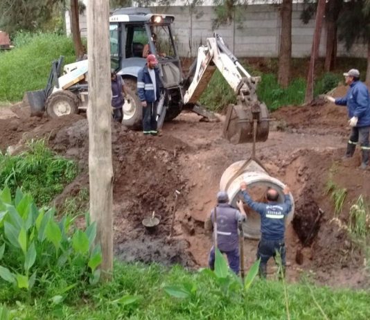Avanzan los trabajos de mejora integral del espacio público en todo el distrito