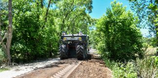 Comenzaron las obras de puesta en valor en el paseo costero del Paraná de las Palmas