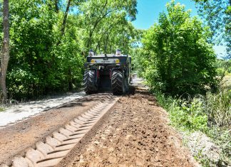 Comenzaron las obras de puesta en valor en el paseo costero del Paraná de las Palmas