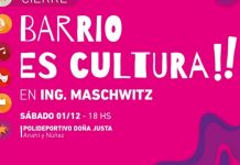 Cierre Barrio es Cultura en Ingeniero Maschwitz