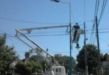 Escobar instaló 280 nuevas luminarias de tecnología LED Escobar: Instalaron 584 nuevas luminarias de tecnología LED