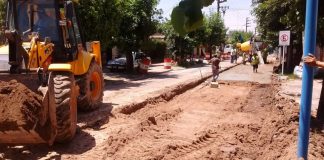 Escobar: Continúan las obras de pavimentación, estabilizado y bacheo