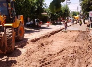 Escobar: Continúan las obras de pavimentación, estabilizado y bacheo