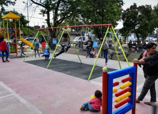 Belén de Escobar: Inauguraron la remodelada plaza del barrio Lambertuchi