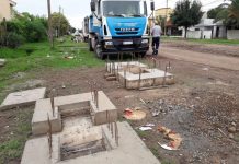 Escobar: Continúan los trabajos hidráulicos en distintos puntos del distrito