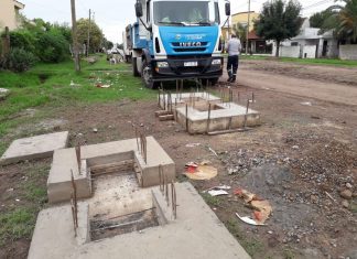 Escobar: Continúan los trabajos hidráulicos en distintos puntos del distrito