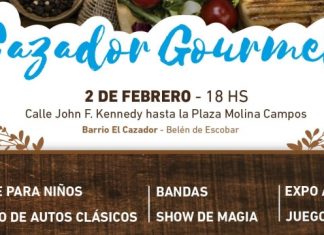 La Municipalidad de Escobar te invita al “Cazador Gourmet” La Municipalidad de Escobar te invita al “Cazador Gourmet”