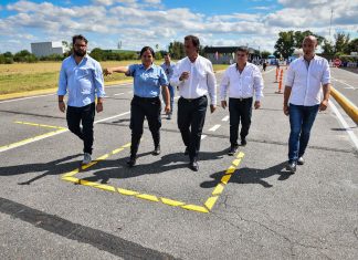 Ariel Sujarchuk inauguró las modernas oficinas de Licencias de Conducir y la nueva pista de prueba de manejo