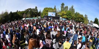 Ariel Sujarchuk encabezó el acto de inicio del curso de ingreso al Colegio Dr. Cereijo