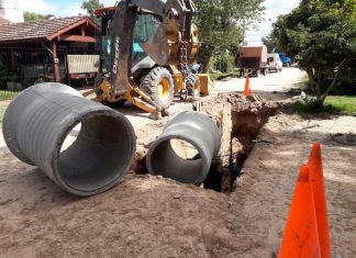 Escobar: Continúan los trabajos de mejora integral del espacio público