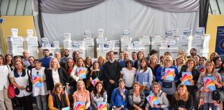 Equipamiento nuevo para los comedores escolares de Escobar