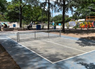 Gran festival de reinauguración en la plaza El Campito de la Estación de Belén de Escobar