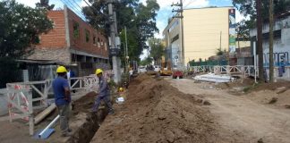 Continúan los trabajos de hidráulica y renovación del alumbrado público en todo el distrito