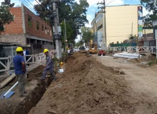 Continúan los trabajos de hidráulica y renovación del alumbrado público en todo el distrito