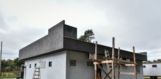 Escobar: Avanza la construcción del nuevo CAPS del barrio Philips