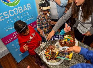 Laura Russo visitó a los niños y niñas del Hogar municipal “La Casita de Mario”