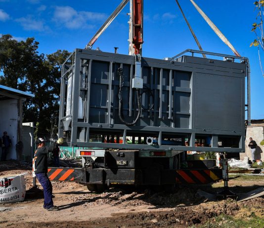 Progresa la construcción de las nuevas salas velatorias en Belén de Escobar y Maquinista Savio