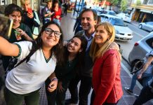 Ariel Sujarchuk recorrió espacios públicos y el CELI junto a Verónica Magario