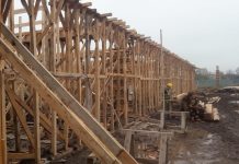 Continúa a buen ritmo la construcción de la futura sede del Colegio Dr. Ramón A. Cereijo