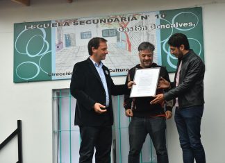 La Escuela Secundaria Nº 10 ya lleva el nombre “Gastón Roberto Goncalves”