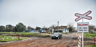 Gracias a las gestiones de Sujarchuk, la CNRT reabrió el paso a nivel ferroviario de Maquinista Savio