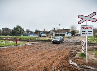 Gracias a las gestiones de Sujarchuk, la CNRT reabrió el paso a nivel ferroviario de Maquinista Savio