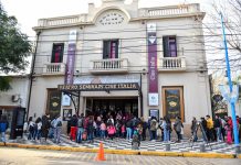 A sala llena, se proyectó la función distendida de “El Rey León”