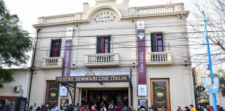 A sala llena, se proyectó la función distendida de “El Rey León”