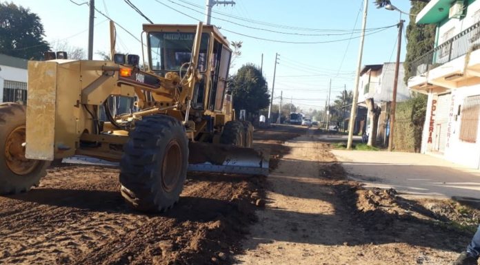 La Municipalidad de Escobar sigue adelante con los trabajos de pavimentación, estabilizado y bacheo