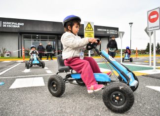 La Municipalidad de Escobar organiza talleres de educación vial para niñas y niños del partido