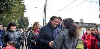 Matheu: Ariel Sujarchuk recorrió obras de asfalto y estabilizado en el barrio Villa Saboya
