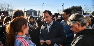 Ariel Sujarchuk supervisó 29 nuevas calles de asfalto y estabilizado en Ingeniero Maschwitz