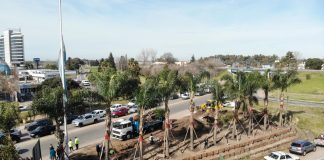 Avanzan los trabajos de puesta en valor del acceso a Belén de Escobar