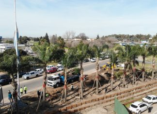 Avanzan los trabajos de puesta en valor del acceso a Belén de Escobar